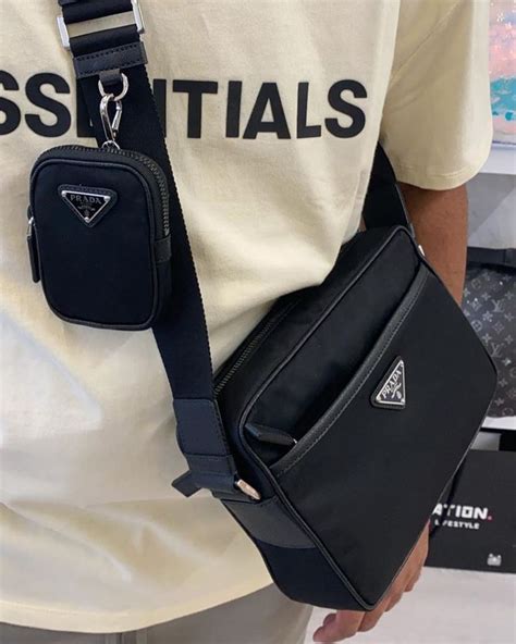 prada shoulder bag outfit|prada shoulder cross body bag.